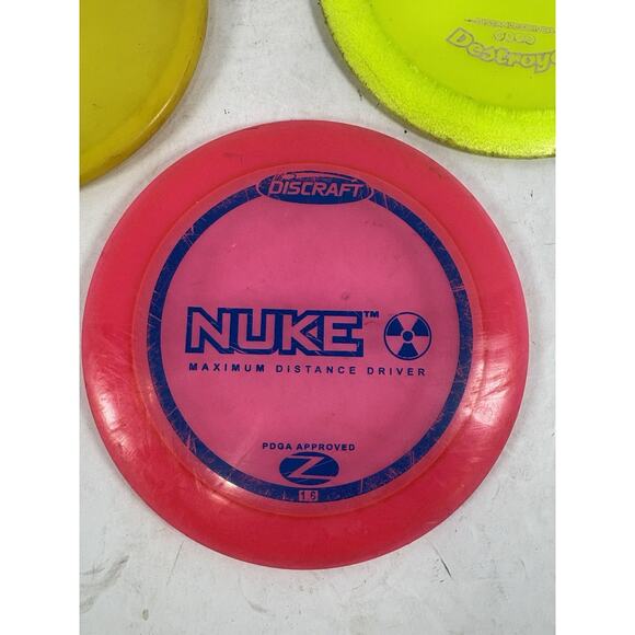 Discraft Nuke, Breeze & Innova Destroyer Disc Golf Driver Midrange Lot 3 - Picture 2 of 10